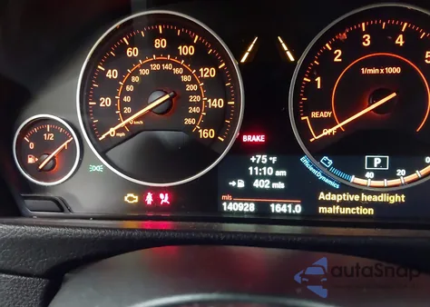 2013 BMW 328I xDrive from USA, damaged, VIN WBA3B3C55DJ812164